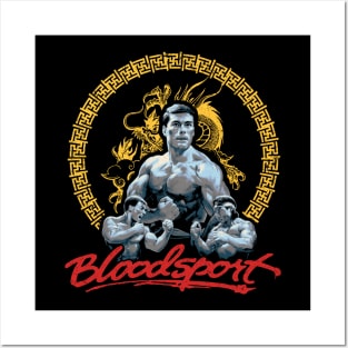 Bloodsport Fighting Classic Posters and Art